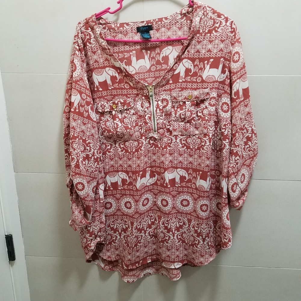 Zip Blouse